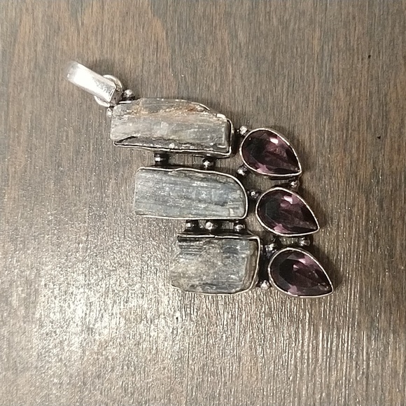 Canaanite and amethyst pendant - Picture 2 of 7